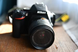 Picture of my D3500 with the stock lens.
