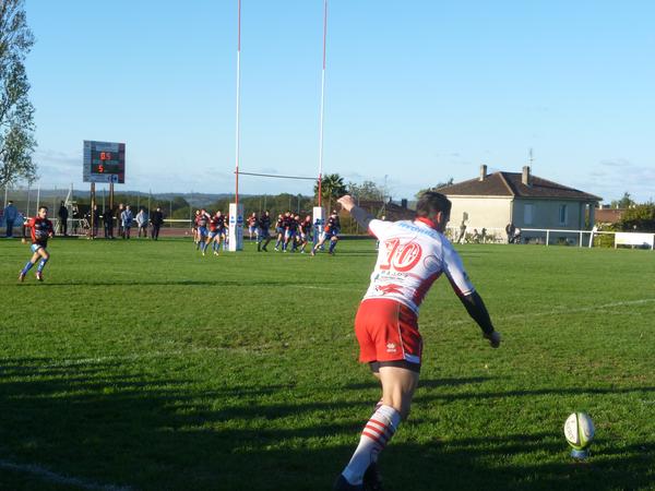 A rugby match.
